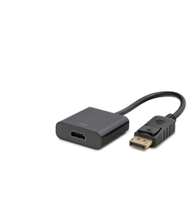 Displayport To Hdmi Dişi Görüntü Dönüştürücü 4K 30 Hz - Siyah HDX7873