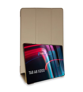 Samsung Galaxy X200 Tab A8 10.5 Kılıf Tablet Smart Kılıf - Gold
