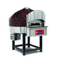 Empero EMP.SPO.04-D-BR-LPG Dijital Pizza Fırını Döner Tabanlı Gazlı Siyah-kırmızı Lpg