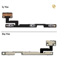 Xiaomi Mi Max 3 Uyumlu Açma Kapama Yan Ses Filmi Power Tuşu Ses Tuşu Flexi On Off Filmi
