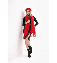 Premium Soft Buklet Atkı Keçe Ressam 2.li Set