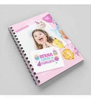 Fotoğraflı Kız Çocuklarına Hediye Defter