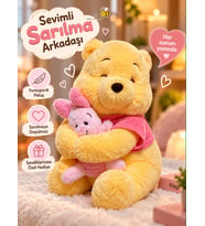 sevimli sarılan arkadaşlar 35 cm peluş oyuncak