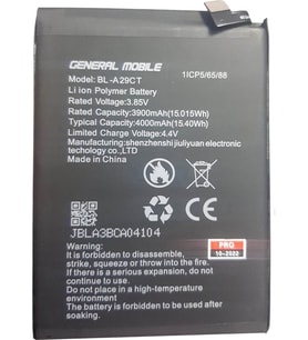 General Mobile GM22 Pro Pil Batarya 4000MAH