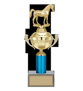 ODAK KUPA - Figürlü Kupalar - At Figürlü Kupalar FG-052 C - 34 cm