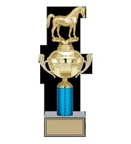 ODAK KUPA - Figürlü Kupalar - At Figürlü Kupalar FG-052 C - 34 cm