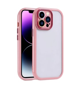 Apple iPhone 14 Pro Max Kılıf Kamera Korumalı Renkli Kenar ve Çerçeve Tasarımlı Zore Vitamin Kapak