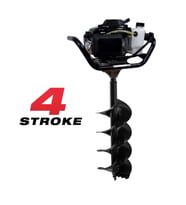 Tomking EA144P Çift Helezonlu 4 Zamanlı Toprak Burgu Makinası 200 mm 4 Hp