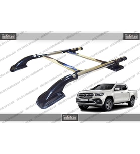 Mercedes X-class Tavan Çıtası (2017 ) Port Bagaj Nikel (ARA ATKILI)