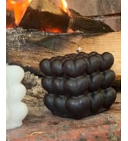 2'li Kalpli Doğal Soya Bubble Mum Romantik Kokulu Mum
