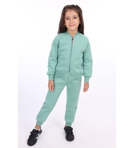 Toontoy Kız Çocuk Eşofman Takım (Yeşil)
