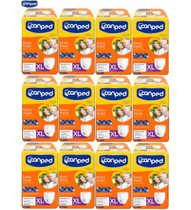 Canped Emici Külot Hasta Bezi Xl Extra Large 96 Adet (12Pk*8)