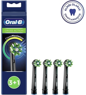 Oral-B Cross Action 3+1 Cleanmaximizer Teknolojili Yedek Fırça Başlığı