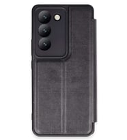 V30 Lite 4G Kılıf Flip Cover - Siyah