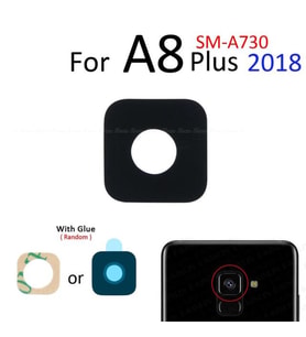 Tkgz Samsung Galaxy A730 Arka Kamera Camı Lens Yapışkanlı