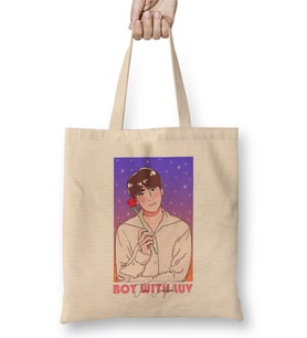 Boy With Luv Bts Jeon Jungkook Bez Çanta Uzun Saplı