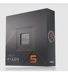 AMD RYZEN 5 7600X 6 Core, 4,70-5.30GHz, 38Mb Cache, 105W,  AM5 Soket, BOX (Kutulu) (Grafik Kart VAR, Fan YOK)