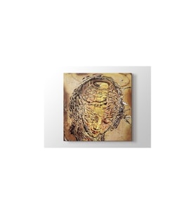 DBSanatevi Salvador Dali Raphaelesque Head Exploading Tablo - 105922 - 70x70 Cm