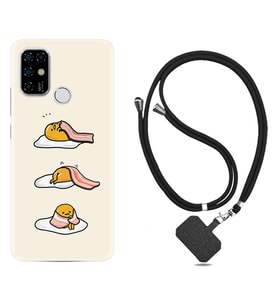 Casper E30 F20 X20 Kılıf Boyun Askılı Silikon Sweety Egg 1322
