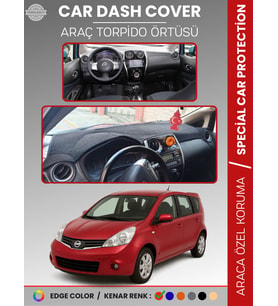 NISSAN NOTE E12 (2013-2020) Torpido Örtüsü Premium Kalite Torpido Koruma Araca Özel UV Koruma