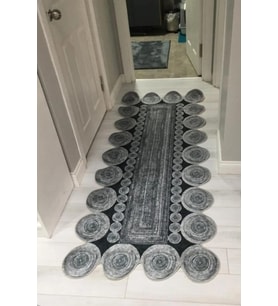 Yolluk Halı – Kaymaz Tabanlı Yıkanabilir Yolluk