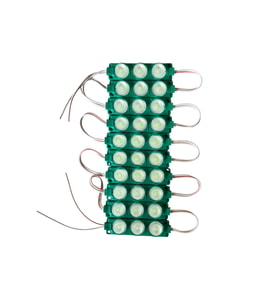 PARMAK LED 12V 3 ÇİPLİ MERCEKLİ YEŞİL