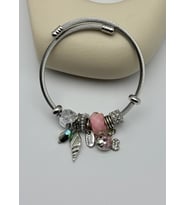 Çelik Silver Pandora Bileklik - 25-blk292