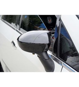 Fiat Punto Evo Batman Yarasa Ayna Kapağı Piano Black 2009 - 2012