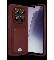 Pilelistore   Xiaomi Redmi Note 15 Pro 4G Kelvin Kartvizitli Silikon - Bordo