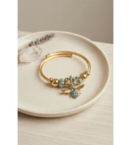 Mey İthalat® Mavi Arı Model Renk Charm Bileklik