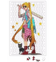 Girl Over Power Puzzle 240 Parça Yapboz