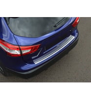 Nissan Qashqai Uyumlu Krom Arka Tampon Eşiği 2014-2017 (Karışık)