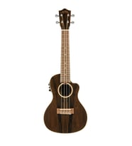 Lanikai ZR-CEC Ziricote Elektro Ukulele (Üst Segment - Egzotik Seri)  Ziricote Egzotik Gövde, Fishman Kula Preamp ve Ekolayzer, Cutaway Tasarım, Parlak Bitiş  Ölçüler: Concert Boy