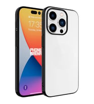 Apple iPhone 15 Pro Max Kılıf Sert PC Renkli Çerçeveli Zore Riksos Kapak