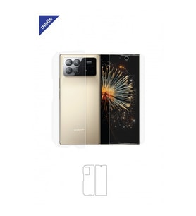 Xiaomi Mix Fold 3 Mat Arka ve Yan Koruyucu Poliüretan Film