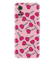 General Mobile GM 21 Pro GM 22 Pro Plus Kılıf Desemli Silikon Heart Lollipop 1414