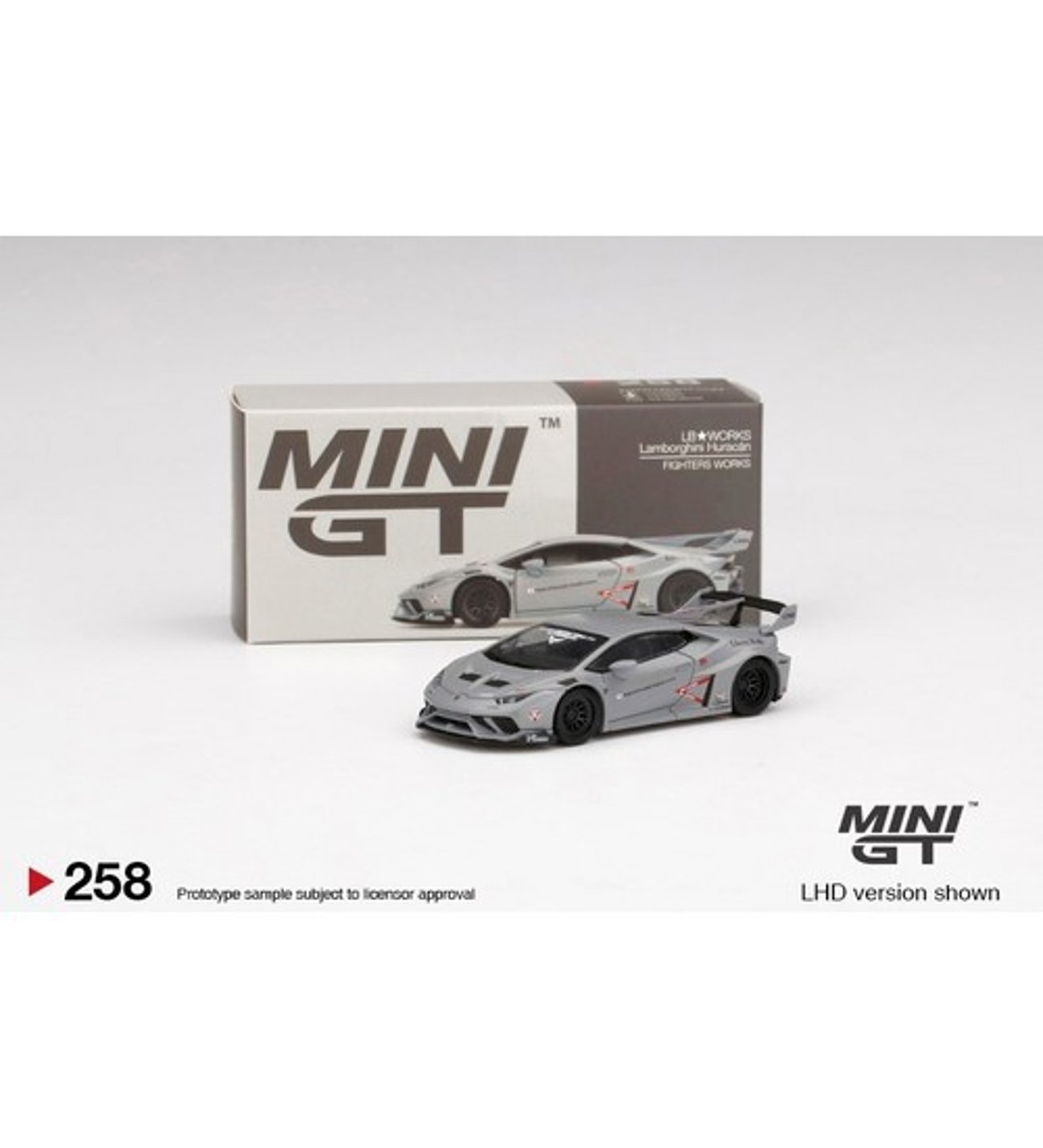 Mini Gt 258 Lb Works Lamborghini Huracan Gt Fıghters Works 1:64