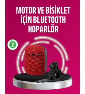 Taşınabilir Bluetooth Hoparlör Suya Dayanıklı Kumaş Kaplama