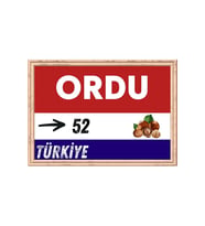 Ordu Tablo - Retro Tablo (Standart)