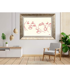 Gümüş Çerçeveli Tablo nb132