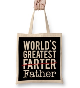 Worlds Best Schnauzer Mom Bez Çanta Uzun Saplı
