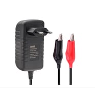 8.4V 1A Krokodil Uçlu Kırmızı Yeşil Ledli Adaptör