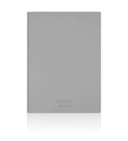 VICTORIA'S JOURNALS 1005 SOFTTONS ESNEK KAPAK A6 80gr. 96YP.KREM ÇİZGİLİ DEFTER PASTEL GRİ