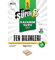 Nitelik 8. Sınıf 2027 LGS Kazanım Fen Bilimleri Soru Bankası + Telefon Standı