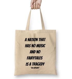 Ai Weiwei Quotes Gifts Bez Çanta Uzun Saplı