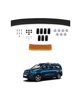 Peugeot Rıfter Kaput Koruma / Kaput Rüzgarlığı Koruyucu 2019+ Uyumlu