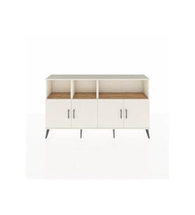 Arges Konsol 6 Raflı 4 Kapaklı 176x30x99 Aytaşı-Aytaşı/Çam