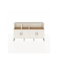 Arges Konsol 6 Raflı 4 Kapaklı 176x30x99 Aytaşı-Aytaşı/Çam