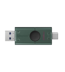 Kingston DTDEG2-256GB 256GB USB-A + USB-C 3.2 Gen 1 DataTraveler DuoG2 Flash Bellek