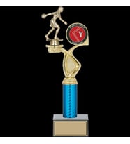 ODAK KUPA - Figürlü Kupalar - Bowling Kadın Figürlü Kupalar FG-017 B - 36 cm